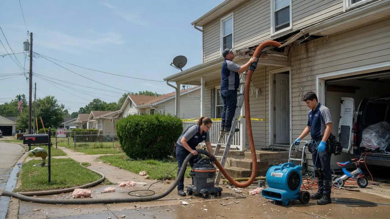 Water Damage Restoration in Elliston, VA near me